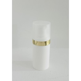 Micro 15mL, white gold cap ring