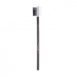 Eyebrow brush with comb
