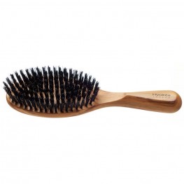 Olive wood hair brush