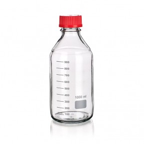 Laboratory bottle with cap 250mL