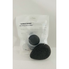 Konjac sponge with charcoal (dropper)
